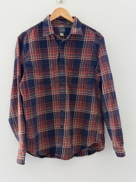 Other - J.Crew Sportsmen’s Outfitter Men’s L Plaid Flannel Shirt Workwear Gorpcore
